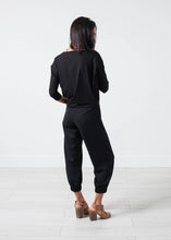 Load image into Gallery viewer, Boat Neck Top in Black