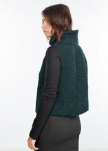 Load image into Gallery viewer, Boucle Turtle Neck in Green/Black