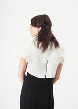 Load image into Gallery viewer, Layered Contrast Dress in Cream/Black