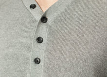 Load image into Gallery viewer, Garbo Henley in Grey