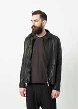 Load image into Gallery viewer, Distressed Motorcycle Jacket