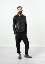 Load image into Gallery viewer, Distressed Motorcycle Jacket