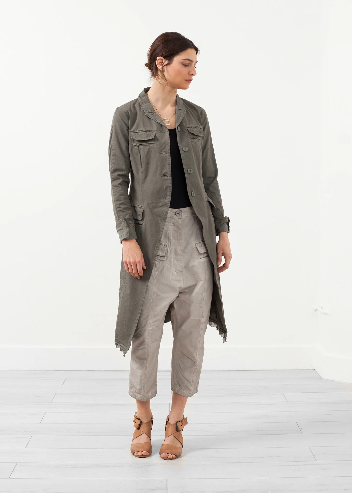 Long Military Jacket