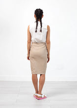 Load image into Gallery viewer, Floridia Leather Skirt