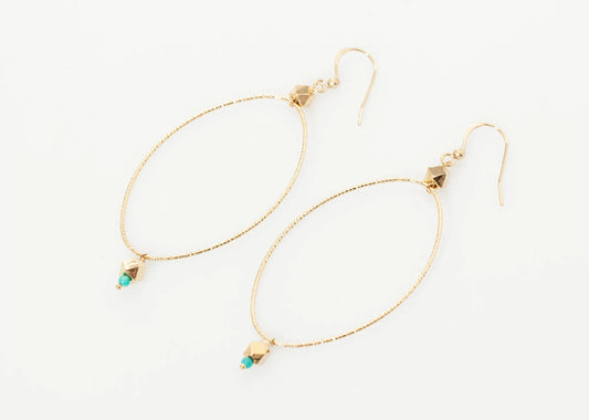 Roxanne Hoop Earrings